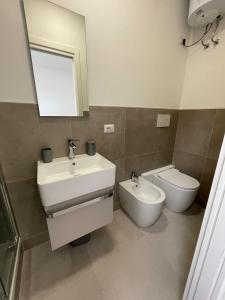 Koupelna v ubytování B&B S'arciaredda