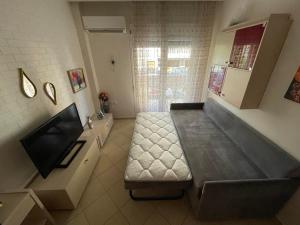 TV a/nebo společenská místnost v ubytování Brick Apartment