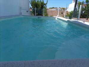 The swimming pool at or close to El Barranquillo