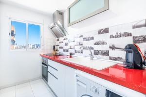Kuchyň nebo kuchyňský kout v ubytování Penthouse Bella Vista