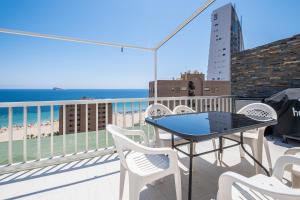 Balkón nebo terasa v ubytování Penthouse Bella Vista