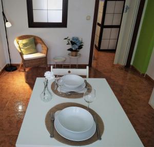 Posedenie v ubytovaní Coqueto miniapartamento junto centro Torremolinos