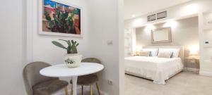 Postel nebo postele na pokoji v ubytování Porta Piccola Luxury Home