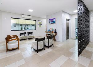 TV a/nebo společenská místnost v ubytování Hotel Pitol