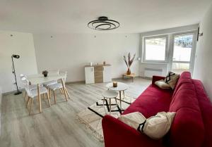 Posedenie v ubytovaní B&J Apartament Międzyzdroje