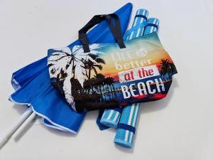 a bag that says life better at the beach at PylaApts - Apartments near the beach in Pyla