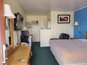 Kuchyň nebo kuchyňský kout v ubytování Budget Inn Motel Dalhart