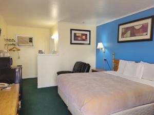 Postel nebo postele na pokoji v ubytování Budget Inn Motel Dalhart