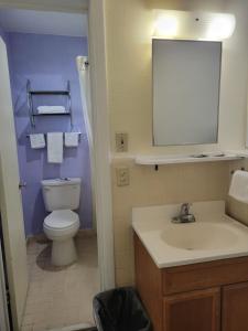 Koupelna v ubytování Budget Inn Motel Dalhart + 10 fotografií
