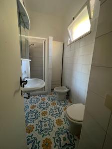 Koupelna v ubytování Casa Petraquale
