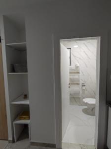 Koupelna v ubytování Apartman Markešić 3