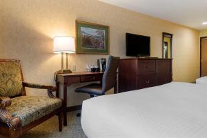 TV a/nebo společenská místnost v ubytování Best Western Plus Grand-Sault Hotel & Suites