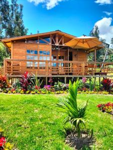 Gallery image of Chalet el jardín in Ráquira