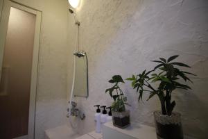 Koupelna v ubytování 晴家(HALELUYA) Guest House