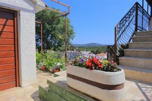 Vonkajšia záhrada v ubytovaní Apartments with a parking space Seget Vranjica, Trogir - 11273