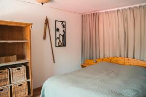 Postel nebo postele na pokoji v ubytování Apartment Hainfeld