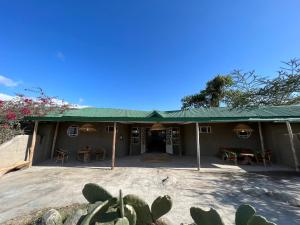 NkoarangaにあるAfrica Amini Homes - Africa Amini Lifeの緑の屋根とパティオのある家 +29枚の写真