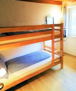 Una cama o camas en una habitación de Kaiser Suite, Apartments Scheffau