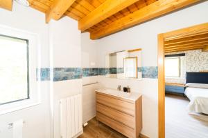 Posteľ alebo postele v izbe v ubytovaní LAGA Surf VILLA by Urdaibai Rentals