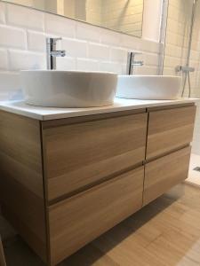 A bathroom at La rotonda de Llívia