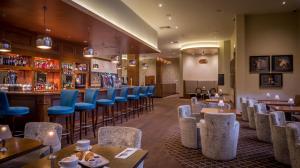 Restoran või mõni muu söögikoht majutusasutuses Loughrea Hotel & Spa