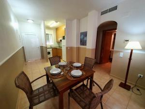 Posezení v ubytování Apartaments Las Dunas