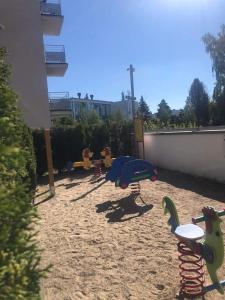 Fotografia z galérie ubytovania Apartament Blue Villa Nord z 2 rowerami v destinácii Jastrzębia Góra + 6 fotografií