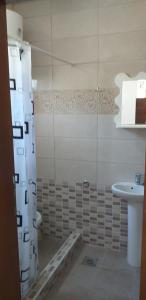 Koupelna v ubytování Apartmani Jacimovic