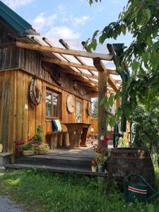 Zahrada ubytování Ferienhaus FRIEDLHOF