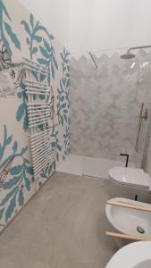 Koupelna v ubytování Dimore Gilas - Suite Menta