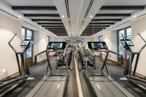 Posilňovňa alebo fitness centrum v ubytovaní Palacio Solecio, a Small Luxury Hotel of the World