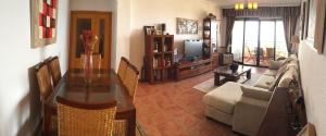 A seating area at Playa Paraiso 27A