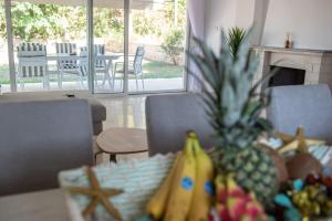 Posedenie v ubytovaní Brand new maisonette in Chanioti, Chalkidiki