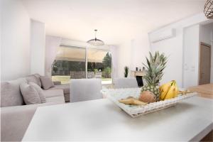 Posedenie v ubytovaní Brand new maisonette in Chanioti, Chalkidiki