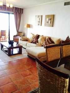 A seating area at Playa Paraiso 27A