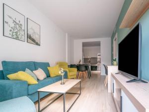 Posezení v ubytování Limehome Barcelona Carrer de Besalú 90 - estancia temporal