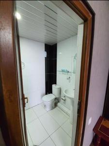 Koupelna v ubytování Hotel RichI G A
