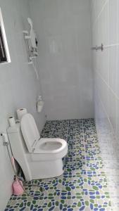 Koupelna v ubytování Babas Guesthouse