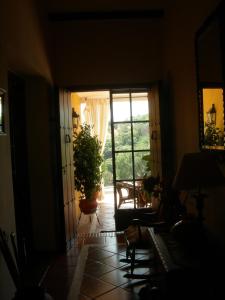 A seating area at Casa rural Villa Manuela