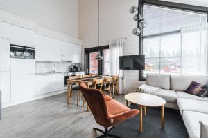 Η κουζίνα ή μικρή κουζίνα στο Holiday in Lapland - Sointuilevi A73