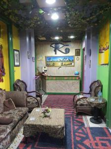 Posezení v ubytování African House Hostel