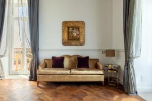 Istumisnurk majutusasutuses Grand Hotel Des Etrangers