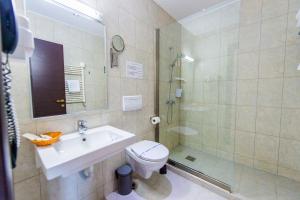 Ванная комната в Hotel Prestige