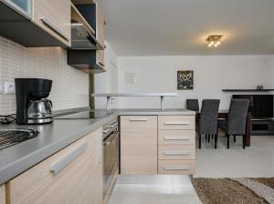 Kuchyň nebo kuchyňský kout v ubytování Apartments Villa Slavica
