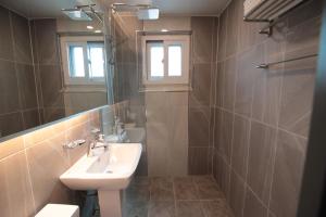 Koupelna v ubytování Hotel Pico