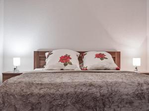 Postel nebo postele na pokoji v ubytování Apartments Villa Slavica