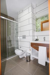 Koupelna v ubytování Avwan Hotel Çiğli
