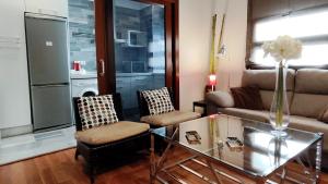 Posezení v ubytování Selecta Elegante Apartamento con Patio en Centro Historico