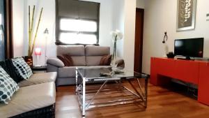 Posezení v ubytování Selecta Elegante Apartamento con Patio en Centro Historico