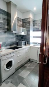 Kuchyň nebo kuchyňský kout v ubytování Selecta Elegante Apartamento con Patio en Centro Historico